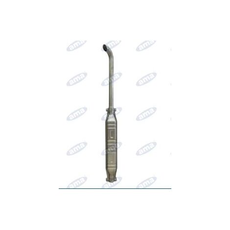 Silenciador con extensión recta diámetro 40mm L970mm para tractor agrícola