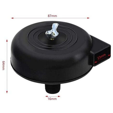 Silenciador de filtro para compresor de aire, rosca de 3/8" (16 mm), piezas para compresores de aire. Gu.B/bon