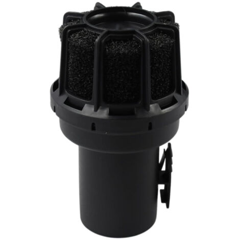Silenciador de repuesto para aire seco y húmedo, accesorio de reducción de ruido para soplador de 2,5 pulgadas (6,35 cm), difusor de aire para salida de soplador de vacío