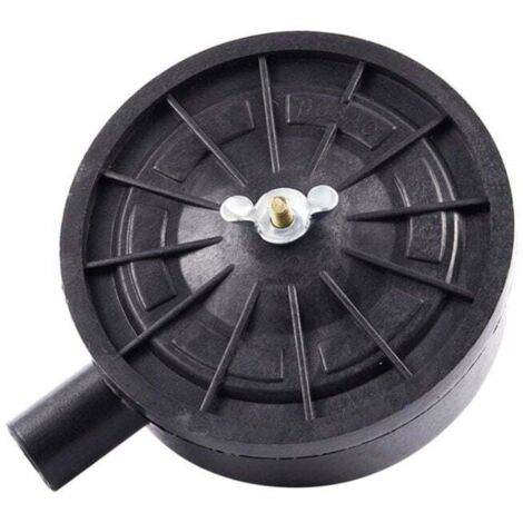 Silenciador del filtro del compresor del filtro de aire - Rosca macho de 20 mm - Negro