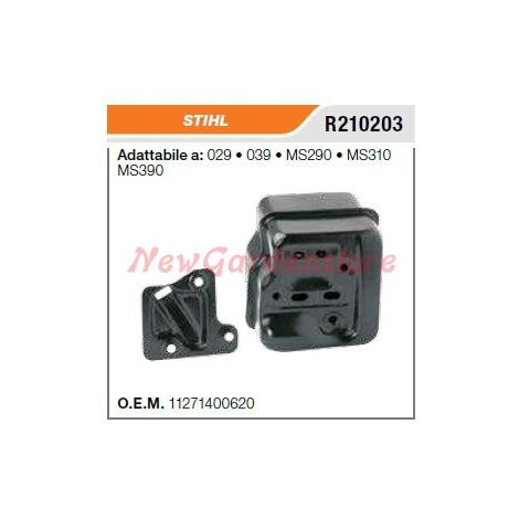Silenciador motosierra STIHL 029 039 MS290 390 11271400620