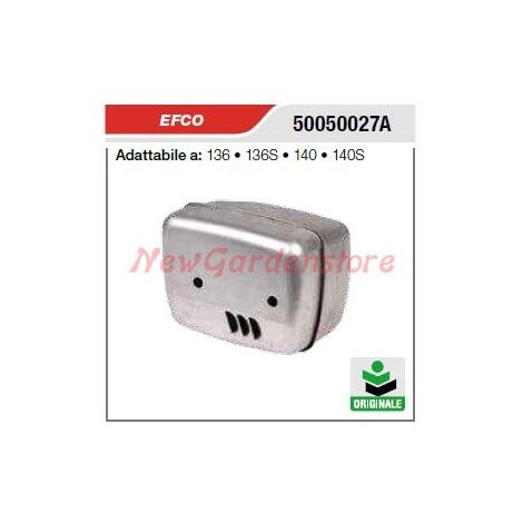 Silenciador silenciador EFCO motosierra 136 136S 140 140S 50050027A