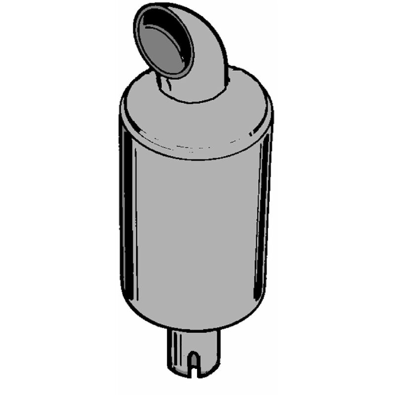 Silencieux 894291M2 Ø 55 H 400 adaptable LANDINI