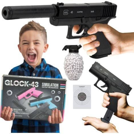AUTRES SILENCIEUX À BILLES POUR PISTOLET GLOCK ASG METAL 800 GRATUIT