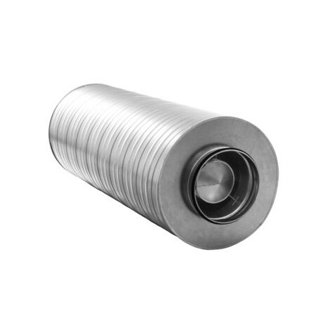 Silencieux acoustique rond SIBROL-50 mm - 400 x 500 x 1200 mm