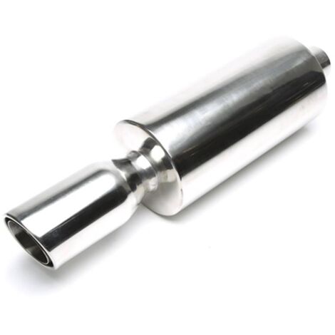 Silencieux arrière sport universel inox TA Technix 100 / 75mm rond /biseaute-27480595