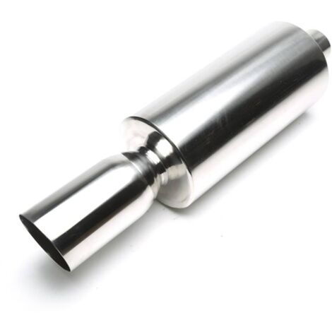 Silencieux arrière sport universel inox TA Technix 100mm rond /biseaute-27480592