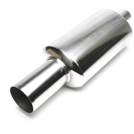 Silencieux arrière sport universel inox TA Technix 102mm rond-27480613