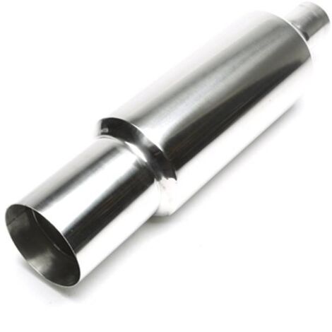 Silencieux arrière sport universel inox TA Technix 115mm rond-27480583