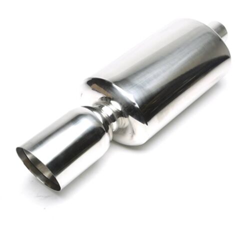 Silencieux arrière sport universel inox TA Technix 115mm rond /biseaute-27480612