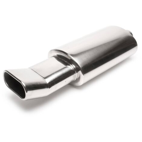 Silencieux arrière sport universel inox TA Technix 70 x 140mm DTM ovale-27480566