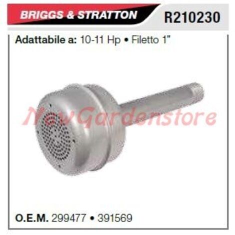 Silencieux B&S pour tondeuse à gazon 10-11 HP R210230