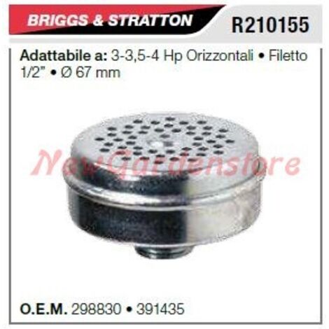 Silencieux B&S pour tondeuse à gazon 3HP horizontale R210155