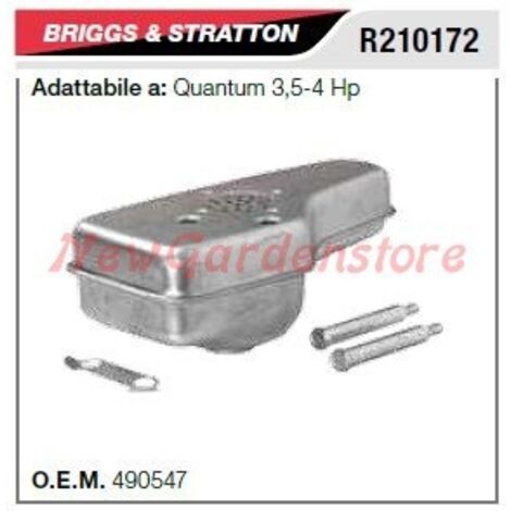 Silencieux B&S pour tondeuse à gazon QUANTUM 3.5 4HP R210172