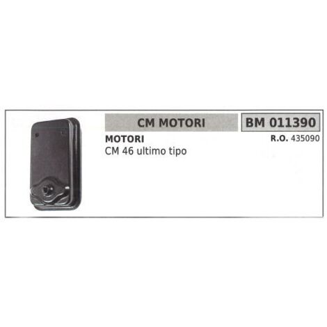Silencieux CM MOTORI motopompe CM 46 dernier type 011390