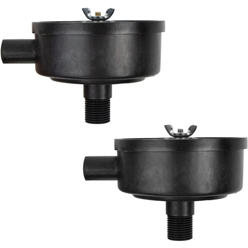 Silencieux Compresseur D'air Accessoires, à air Comprimé 1/2' 20mm Male Filetage Plastiques Coque Air Compresseur Silencieux Filtres pour Les