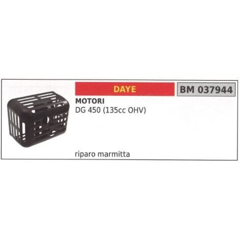 Silencieux DAYE tondeuse DG 450 135cc OHV 037944