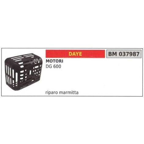 Silencieux DAYE tondeuse DG 600 037987