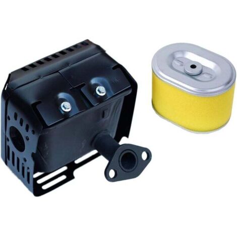 Silencieux d'échappement avec filtre à air pour moteur Honda GX160 5,5 CV GX200 6,5 CV, pompe à eau pour générateur