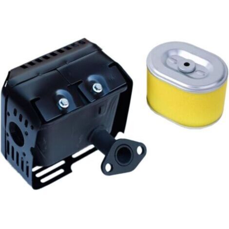 Silencieux d'échappement avec filtre à air pour moteur Honda GX160 5,5 CV GX200 6,5 CV, pompe à eau pour générateur