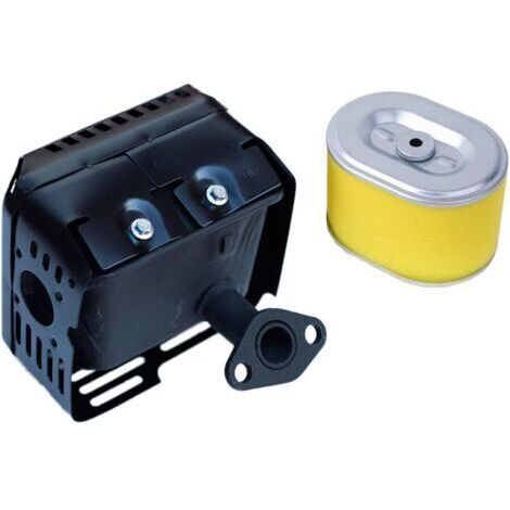 Silencieux d'échappement avec filtre à air pour moteur Honda GX160 5,5 CV GX200 6,5 CV, pompe à eau pour générateur