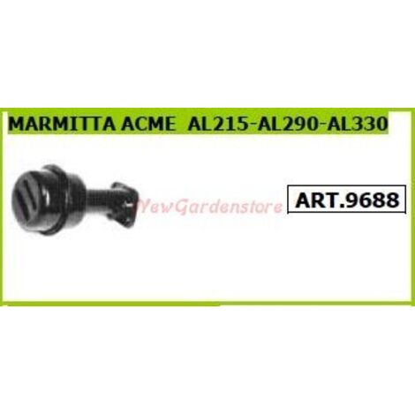 Silencieux d'échappement pour cultivateur rotatif ACME AL215 290 330 9688
