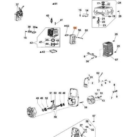 SILENCIEUX D'ORIGINE EMAK 301000357AR