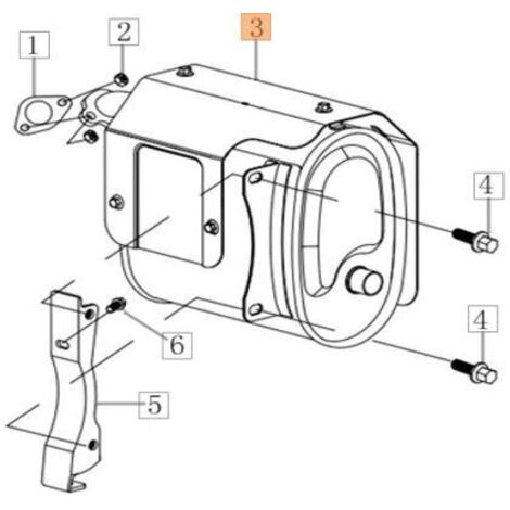 SILENCIEUX D'ORIGINE EMAK L66152170