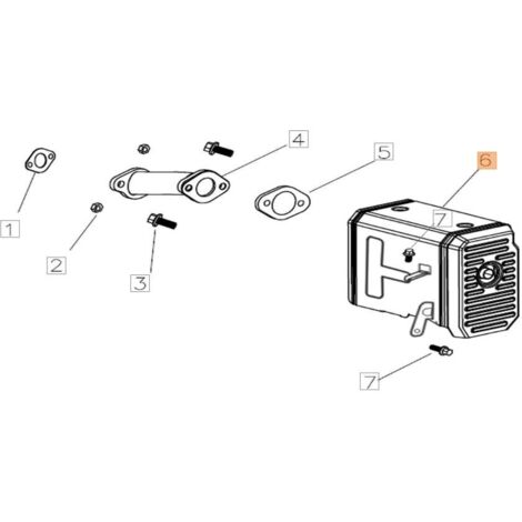 SILENCIEUX D'ORIGINE EMAK L66152436