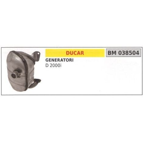 Silencieux DUCAR generator D 2000i 038504