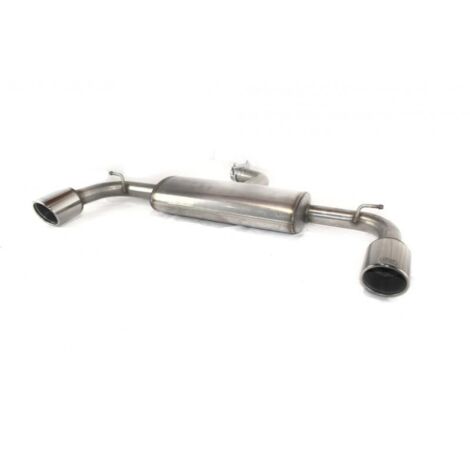 Silencieux Duplex Echappement Inox Ulter VW Golf 7 GTI 2012 a 2016 100mm-36953324