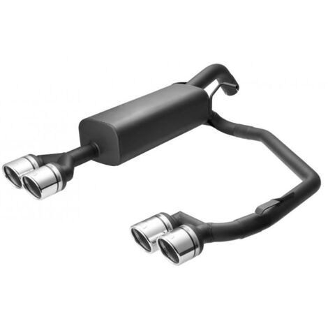 Silencieux Duplex Echappement Ulter Peugeot RCZ 2010-2015 2x90mm-36614027