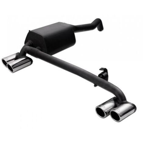 Silencieux Duplex Echappement Ulter Renault Megane 3 Coupe 08-12 2x70mm-36778493