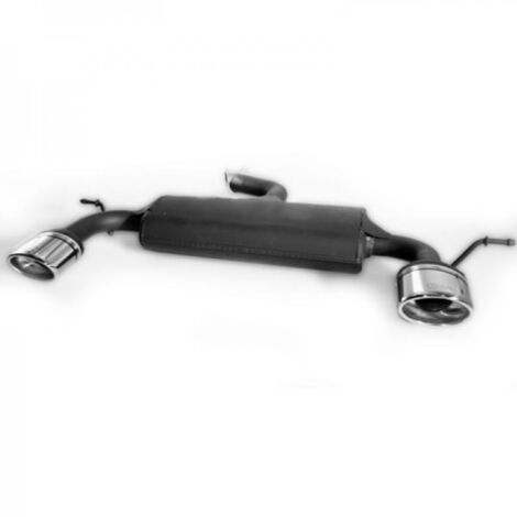 Silencieux Duplex Echappement Ulter VW Scirocco 3 2008-2013 120x80mm-36952813