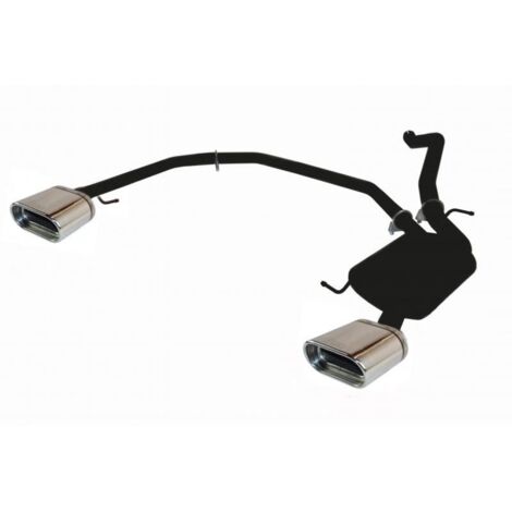 Silencieux Duplex Echappement Ulter VW T5 2003 a 2010 2.5TDI 145x75mm-36953334