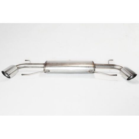 Silencieux Duplex Inox Ulter Mazda 3 2013-2018 2.0 100mm Rond-35848827