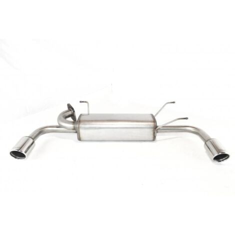 Silencieux Duplex Inox Ulter Mazda MX5 NB 1998-2005 1.6i/1.8i 90mm Rond-35844936