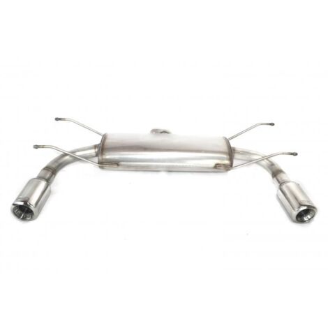 Silencieux Duplex Inox Ulter Mazda MX5 NC 2005-2009 1.8 80mm Rond-35848807
