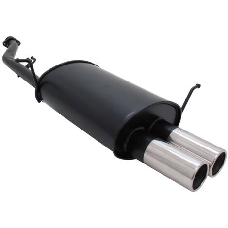 Silencieux Echappement BMW E36 Compact 316i - 2x76mm-13693947