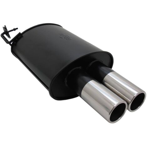Silencieux Echappement BMW E39 Berline 96-03 - 2x76mm-27672670
