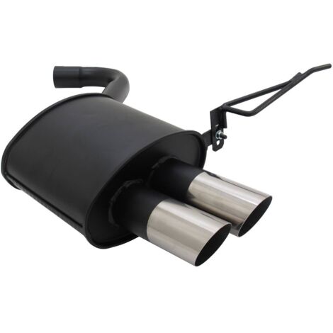 Silencieux Echappement BMW E90/E91 316i/318i/320i N43 - 2x76mm MS-27672666