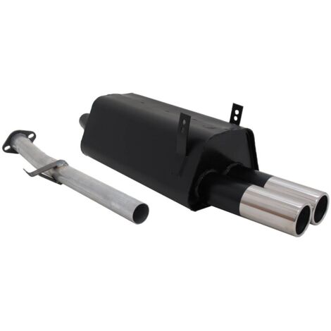 Silencieux Echappement BMW Serie 3 E36 316/318 - 2x76mm-13680823