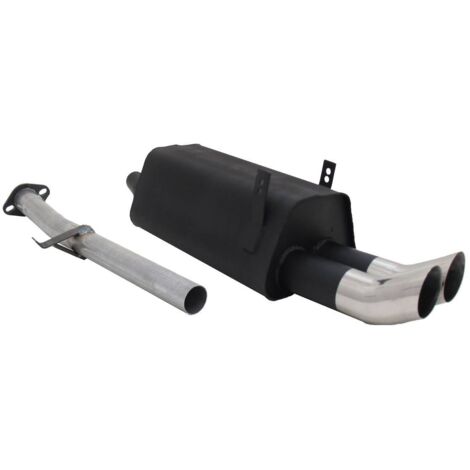 Silencieux Echappement BMW Serie 3 E36 316 / 318 - 2x76mm DTM-13680832