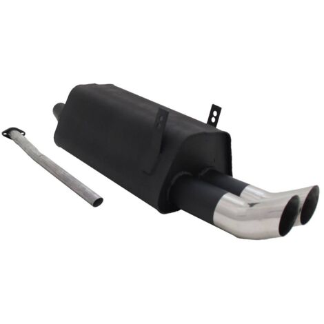 Silencieux Echappement BMW Serie 3 E36 320/323 - 2x76mm DTM-13680945