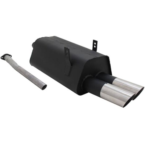 Silencieux Echappement BMW Serie 3 E36 320/323 - 2x76mm MS-27672643