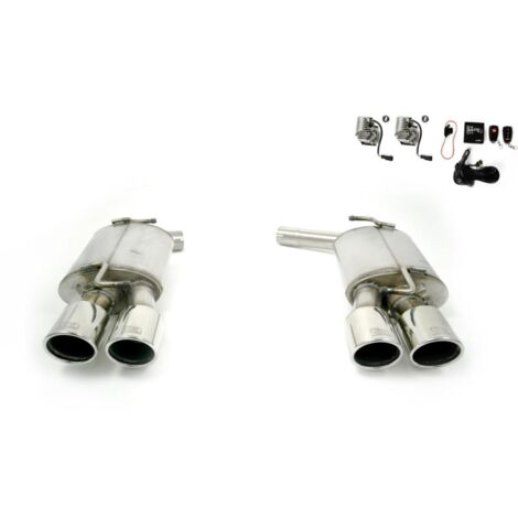Silencieux Echappement Dodge Challenger III 2011-2022 3.6 V6 90mm Duplex-38809957