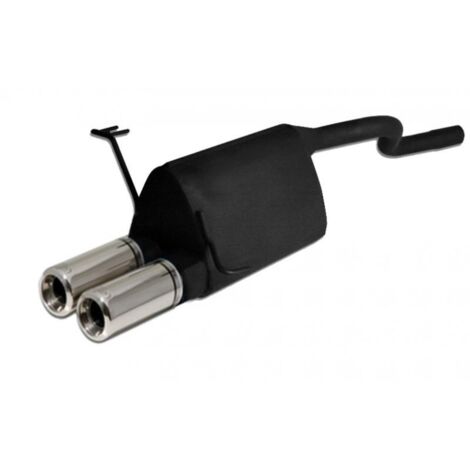 Silencieux Echappement Fiat Punto II 1.9jtd/1.2i/1.2i 16v/1.8hgt 99-05 - 2x80mm-35377135