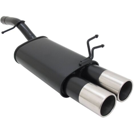 Silencieux Echappement Ford Fiesta MK6 01-08 - 2x90mm-27672707