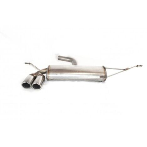 Silencieux Echappement Inox Ulter VW Golf 5 2003 a 2008 2x70mm-36946950
