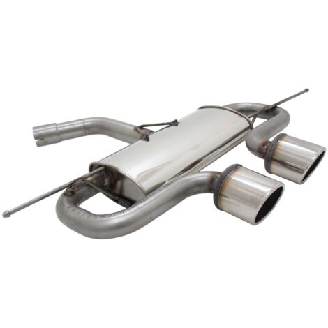 Silencieux echappement inox X-trem VW Golf 5 03/08 - 100mm SR Look R32-32577540